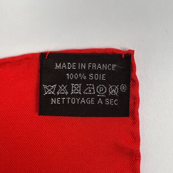 Hermes Carré 70 Surteint DIP DYE Aloha Scarf Silk Red Women - Picture 2 of 5